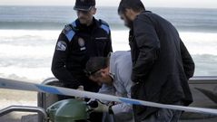 As� fue la detenci�n de uno de los atracadores a una joyer�a en A Coru�a