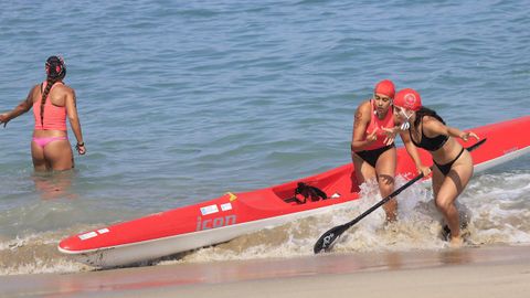 El Orz&aacute;n acogi&oacute; los Campeonato Galegos de Salvamento e Socorrismo.