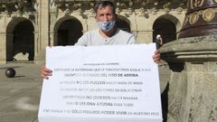 Juan Carlos estuvo un d�a en huelga de hambre