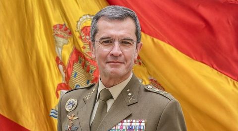 El general de divisi�n del Ej�rcito de Tierra, Francisco Javier Marcos