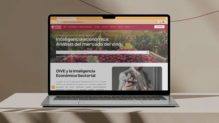 Imagen de la nueva plataforma creada por la Interprofesional del Vino de Espa�a