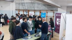 Alumnos de Maristas, en la Feria de Universidades