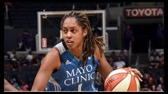 Shae Kelley jug� en Minnesota Lynx