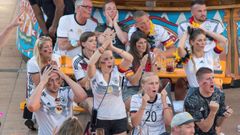 Turistas alemanes en Mallorca