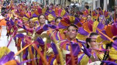 Toda la magia del Luns de Entroido en Ferrol