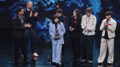 Entrega del premio a Mellor Documental a��360 curvas�