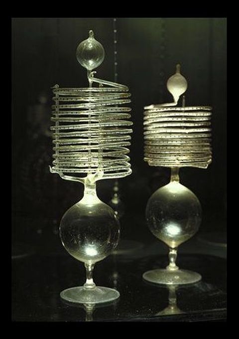 Term�metros florentinos (c. 1660). Colecci�n del Istituto e Museo di Storia della Scienza (Florencia)

