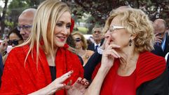 Carmena junto a Cifuentes en los actos por el d�a de San Isidro.