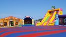 Imagen de archivo de castillos hinchables