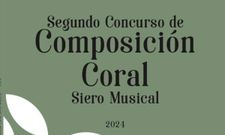 Cartel del Segundo Concurso de Composici�n Coral Siero Musical