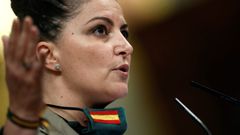 La diputada de Vox, Macarena Olona