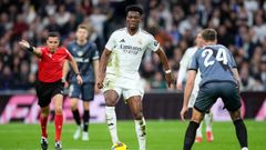 Aur�lien Tchouam�ni.Aur�lien Tchouam�ni, centrocampista del Real Madrid