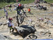 La prueba de Lampai punt�a para el Campeoanto de Espa�a. 