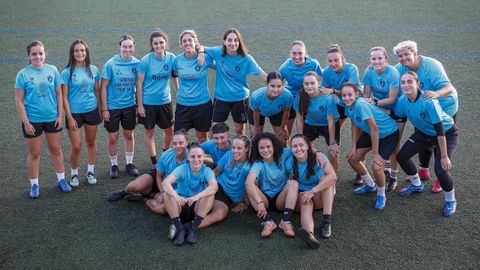 Imagen de archivo de la plantilla de la EFM Concello de Boiro.