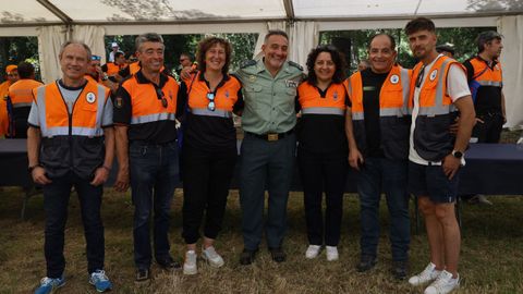 La jornada sirvió para confraternizar tanto entre agrupaciones como con otros cuerpos y servicios que están presentes en las emergencias