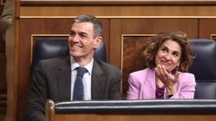 Pedro S�nchez y Mar�a Jes�s Montero, los m�ximos responsables de las cuentas p�blicas de Espa�a