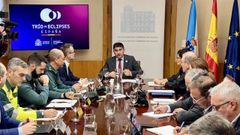 El delegado del Gobierno en Galicia, Pedro Blanco, preside este mi�rcoles la reuni�n de coordinaci�n para el eclipse de agosto