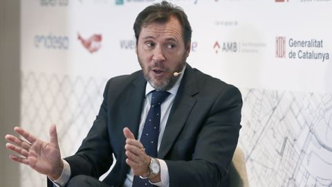 El ministro de Transportes y Movilidad, �scar Puente