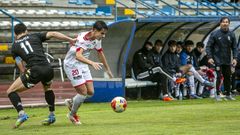 Imagen de archivo del partido entre el Noia y el Silva.