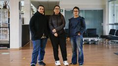 Candelaria, Melissa y Mara Paz, de Argentina y Uruguay, son tres de las alumnas del FP