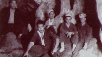 Foto antigua de un grupo en Rei Cintolo