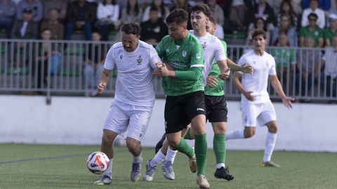 Partido de vuelta del playoff en A Laracha.