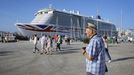 Fernndez Prado confirm que el 60 % de los cruceristas que llegan a A Corua son de origen britnico