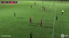 Captura de la retrasmisi�n del partido Teruel - Arenteiro