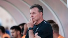 Cristbal Parralo en un partido de esta temporada