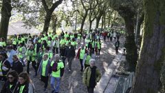 Una edici�n anterior de la andaina solidaria contra el c�ncer