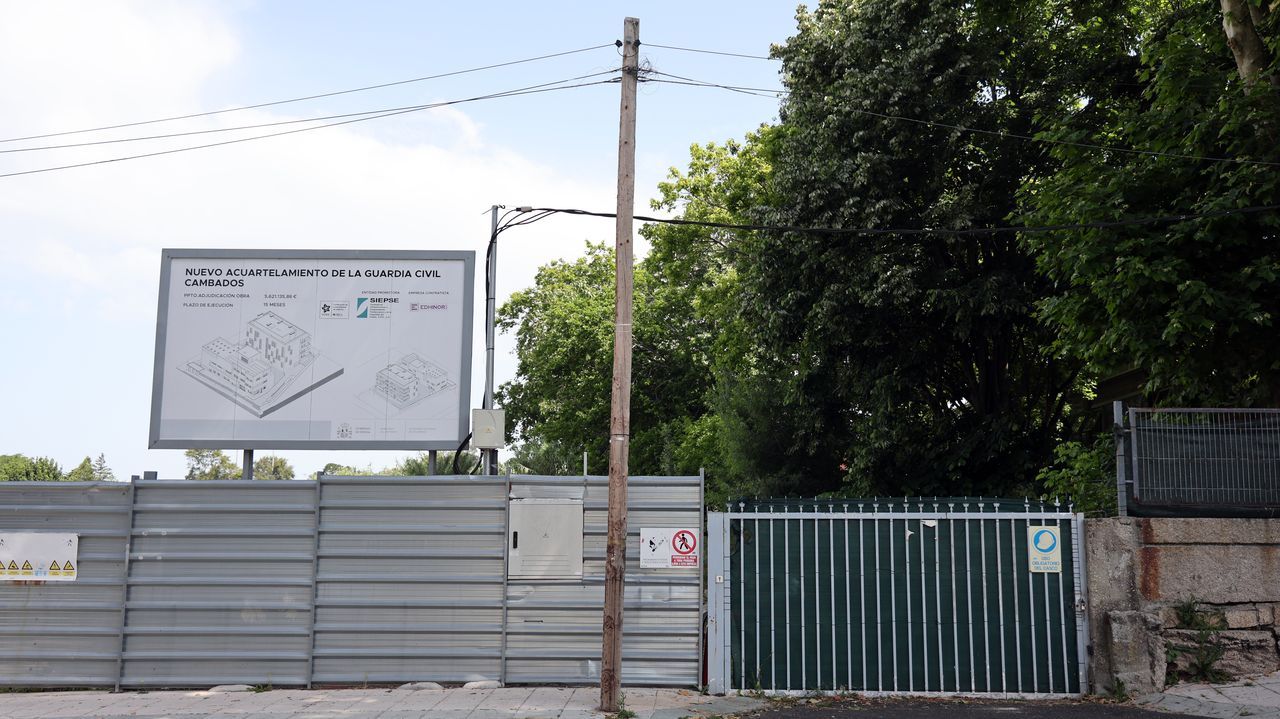 Comienzan oficialmente las obras del cuartel de la Guardia Civil en Cambados