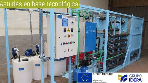 Un planta de agua fabricada por Hidritec