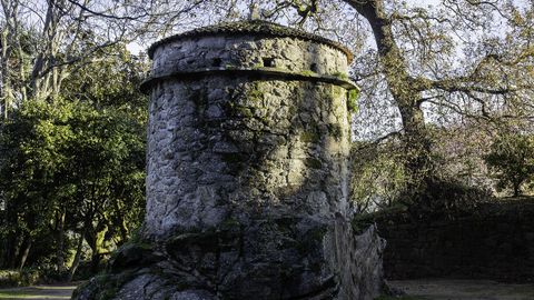 Palomar del pazo Quiones de Len, en Vigo