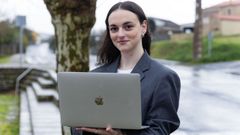 Olalla Rama es natural de Sof&aacute;n, en Carballo