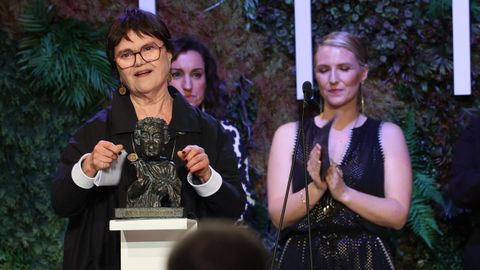 Margarita Ledo recibiu o premio de honra Fernando Rey