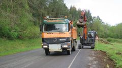 Obras de mejora de la�carretera entre A�Laracha y Cerceda, en concreto, entre Requesende, en Golmar, y A Xesta de Soutullo.<br />�<br />�<br />�<br />