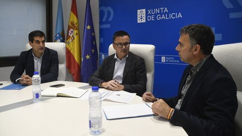 Gabriel Aln, Jos Gonzlez y Avelino Pazos.