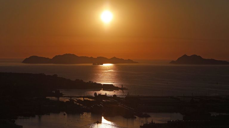 Puesta de Sol en las Islas C�es