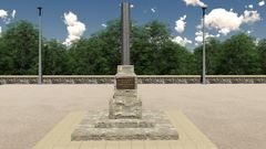 Proyecto para se�alar el centro geogr�fico de Galicia en Antas de Ulla (Lugo)