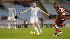 El dan�s, en el choque frente al C�rdoba de este curso en Bala�dos.