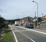 En la curva de Os Cotos, todas las farolas ya est�n en su sitio. 