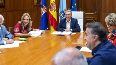 Reunin de la Junta de Gobierno de la Diputacin de Ourense este martes.