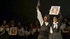 Concurso de baile tradicional no Auditorio.