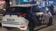Un veh�culo de la Polic�a Local de Ferrol en una imagen de archivo