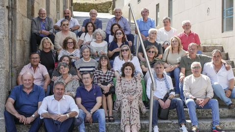 Los participantes en el encuentro celebrado en Ribadavia
