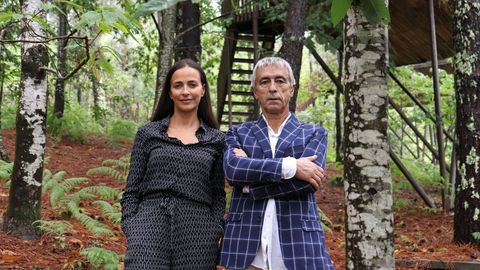 Renata y Manuel Lema regentan Cabaitas del Bosque