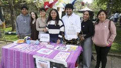 La asociaci�n de Movilidad Humana ofreci� manjares y juegos