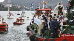 La procesi�n de la Virgen del Carmen en Ferrol