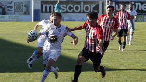Partido entre el Boiro y el Atlético Arteixo 2021