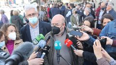Protesta de los ganaderos en A Coru�a